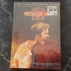 Brand New Sealed RESCUE ME TV Series Season 4 on DVD. 13 episodes on 4 discs.
